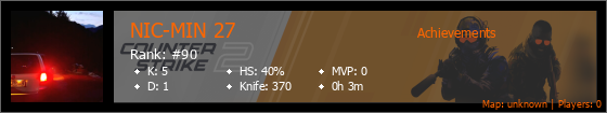 Player Banner